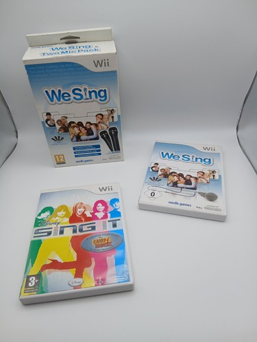 Nintendo wii game sing pack - nintendo,