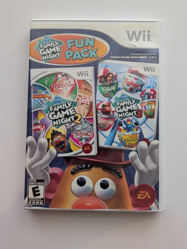 Hasbro family game night - night, fun