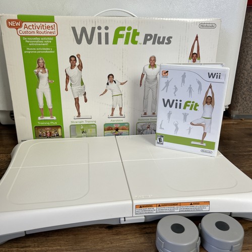 Nintendo wii fit plus - wii, bundle