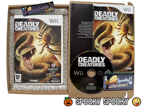 Deadly creatures nintendo wii - nintendo,