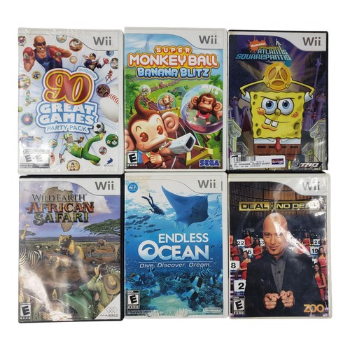 Nintendo wii bundle 6 - nintendo,